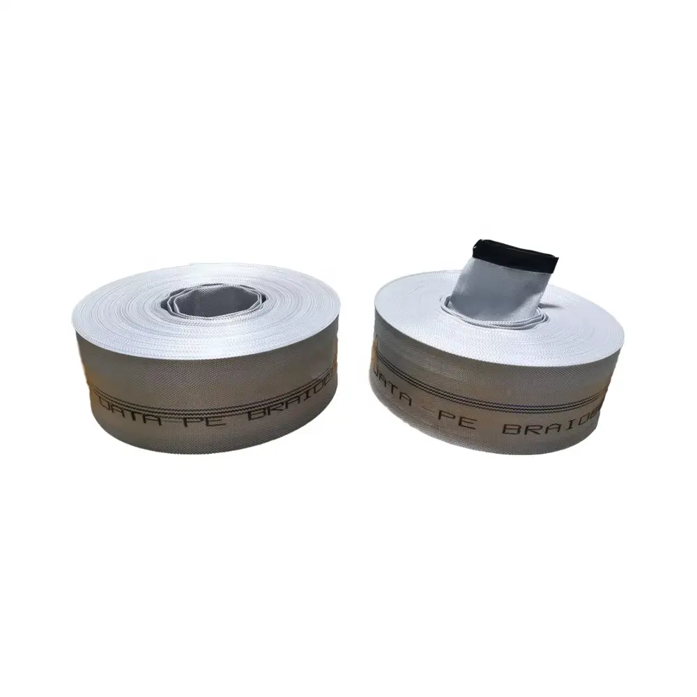 那曲双层涤纶编织水带